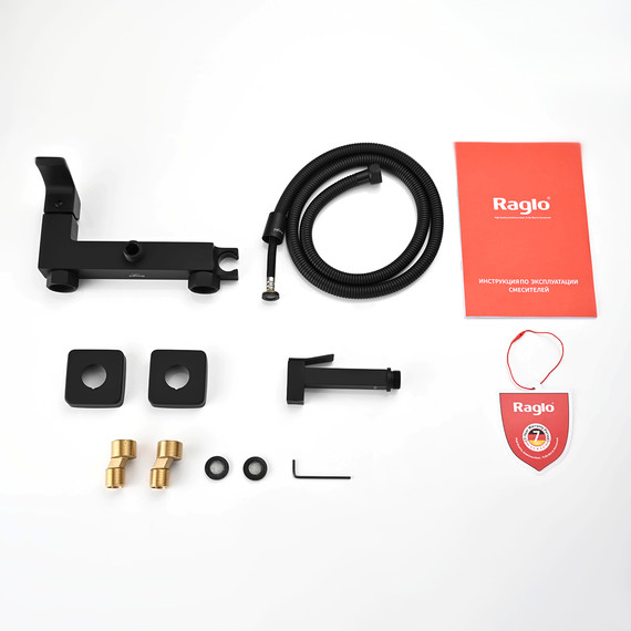 Набор для гигиенического душа Raglo R01.51.06, чёрный - фото 9
