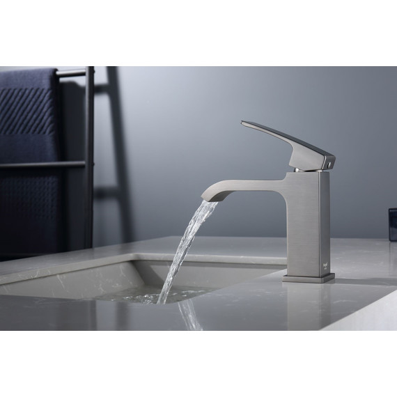 Смеситель для раковины Raglo R02.10.09, графит - фото 4