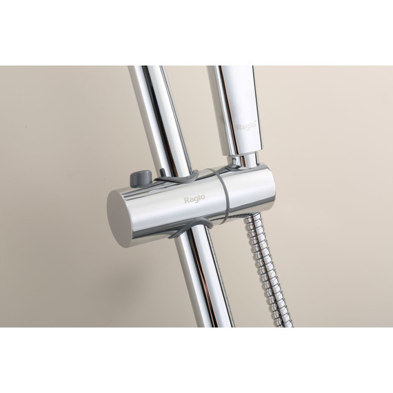 Душевая система с термостатом Raglo R22.26, хром - фото 9