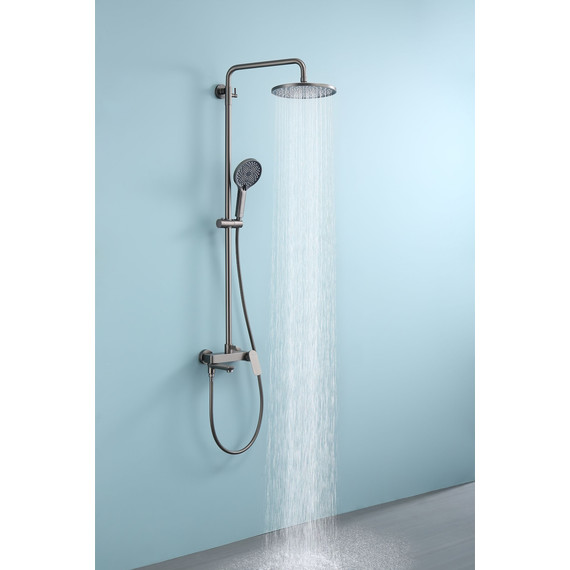 Душевая система Raglo R03.24.09, графит - фото 5