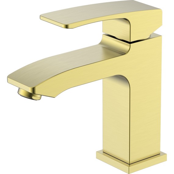 Смеситель для раковины Raglo R01.10.03, золотой сатин - фото 