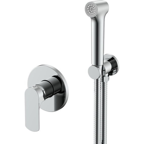 Набор для гигиенического душа Raglo R03.53 (со скрытой частью) хром - фото 