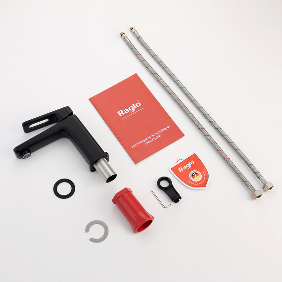 Смеситель для раковины Raglo R51.10.06, чёрный - фото 8