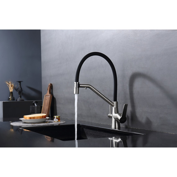 Смеситель для кухни Raglo R80.62.05, сатин - фото 4