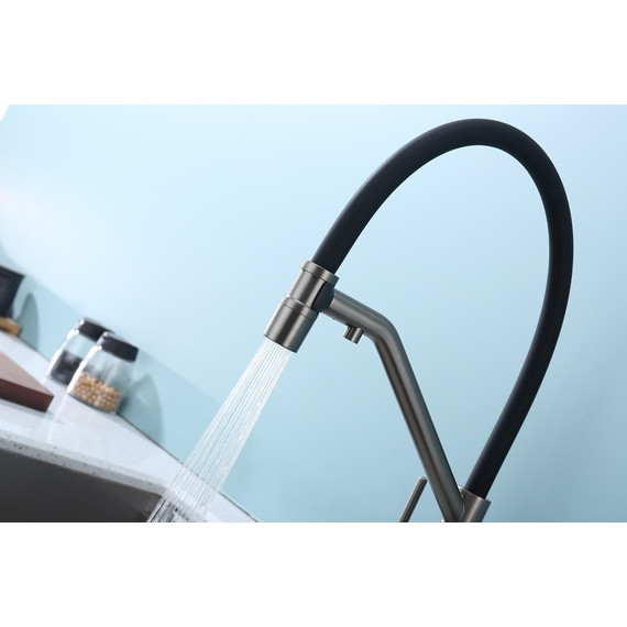 Смеситель для кухни Raglo R80.62.09, графит - фото 12