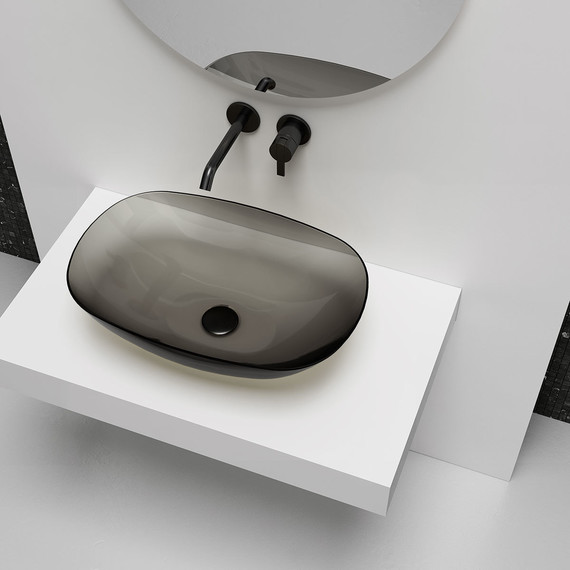 Раковина-чаша Vincea 54 см VBS-6T12B, чёрный - фото 3