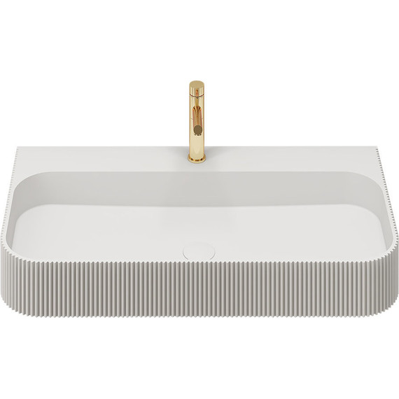 Раковина подвесная Vincea 90 см VWB-6SG90MW, белый матовый - фото 3