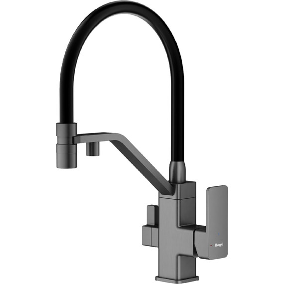 Смеситель для кухни Raglo R85.62.09, графит - фото 