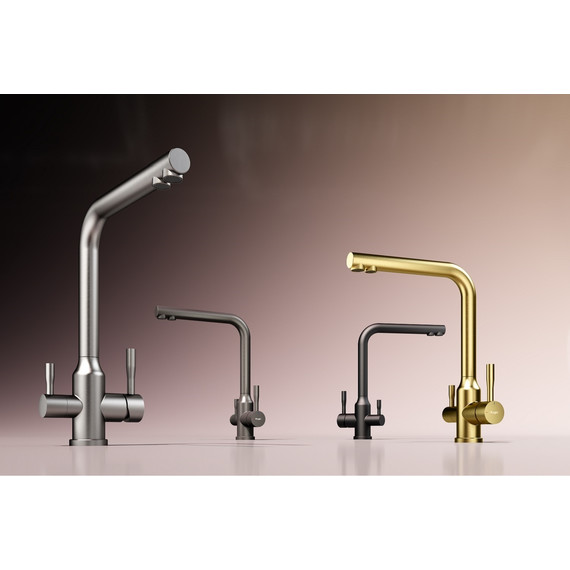 Смеситель для кухни Raglo R81.61.03, золотой сатин - фото 10