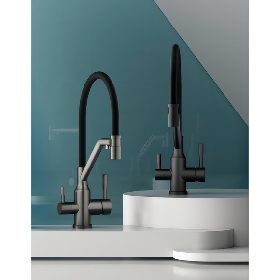 Смеситель для кухни Raglo R81.62.09, графит - фото 9