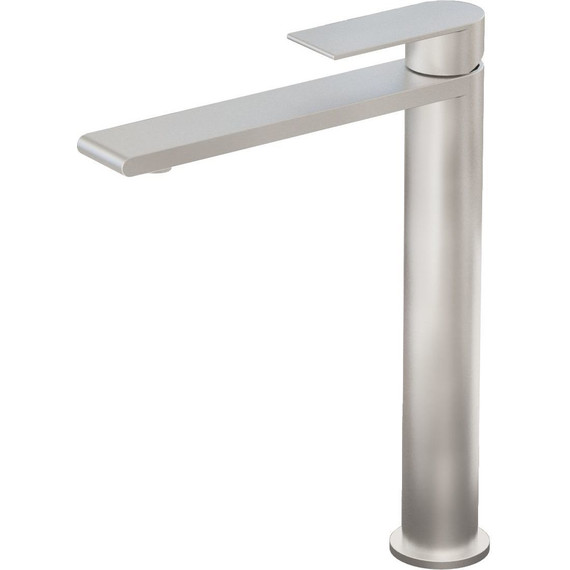 Смеситель для раковины высокий Vincea Vogue (SS) VBF-2VS2BN, сатин - фото 