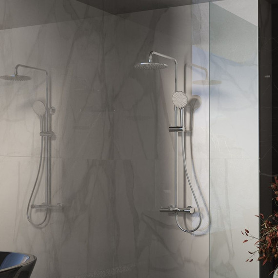 Душевая система для ванны Vincea Rondo VSFS-1R1CH - фото 2