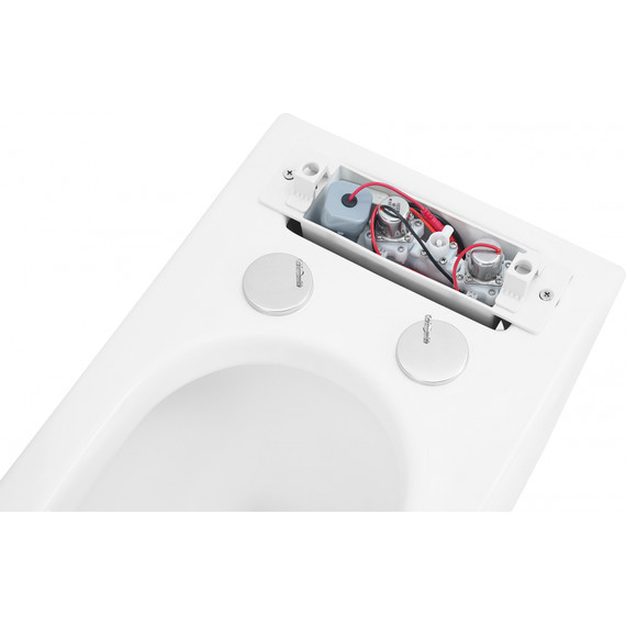 Унитаз приставной безободковый импульсный Abber Rechteck AC1213P с крышкой микролифт (выпуск горизонтальный) - фото 11