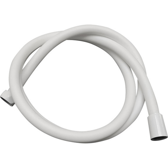 Душевой шланг Abber 1500 мм AF0021W, белый - фото 