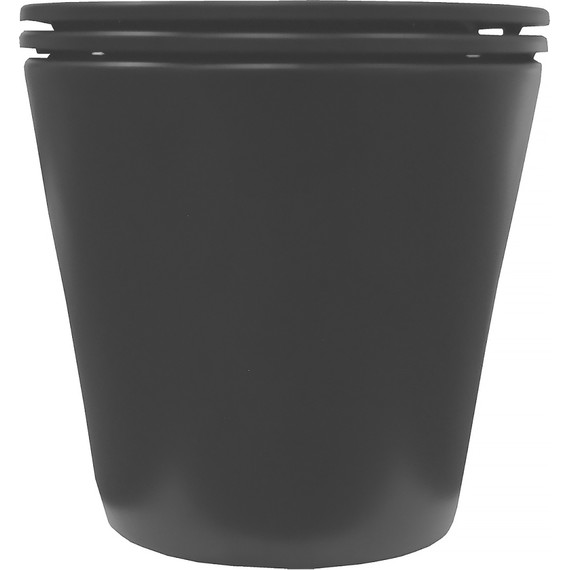 Унитаз подвесной безободковый Azario Teramo AZ-0053-UQ3-MB с крышкой микролифт (система смыва Торнадо) чёрный матовый, Цвет производителя: чёрный матовый - фото 7