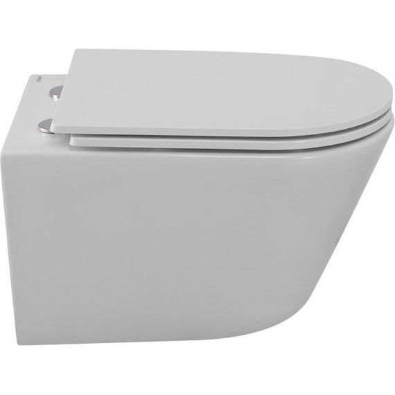 Унитаз подвесной безободковый Cezares Liner-Tor CZR-3808-53-TH-TOR/SC с крышкой микролифт (система смыва Торнадо) - фото 15