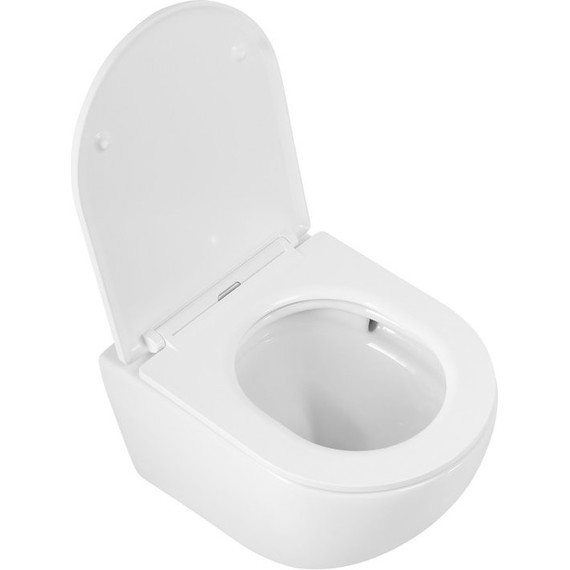 Унитаз подвесной безободковый Cezares Relax-Tor CZR-38088-49-TH-TOR/SC с крышкой микролифт (система смыва Торнадо) - фото 12