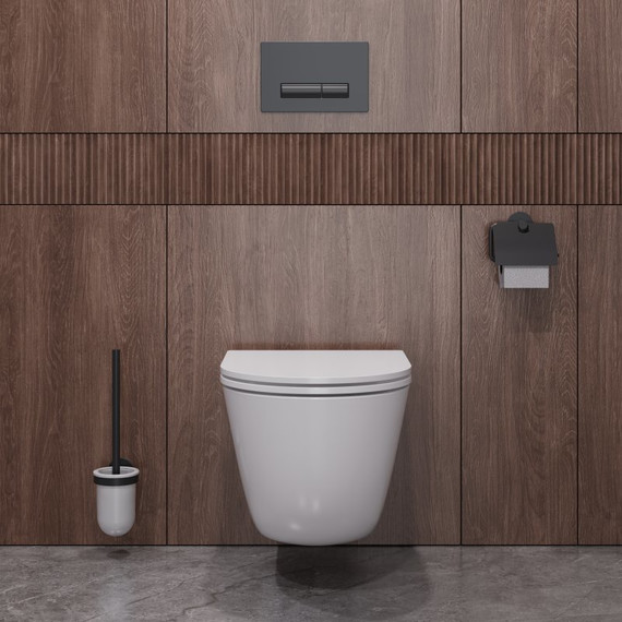 Унитаз подвесной безободковый Cezares Relax-Tor CZR-38088-49-TH-TOR/SC с крышкой микролифт (система смыва Торнадо) - фото 3