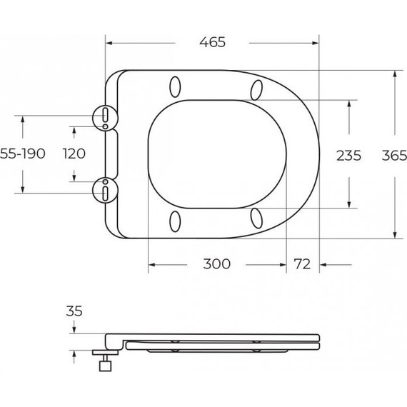 Унитаз подвесной безободковый Cezares Relax-Tor CZR-38088-49-TH-TOR/SC с крышкой микролифт (система смыва Торнадо) - фото 20