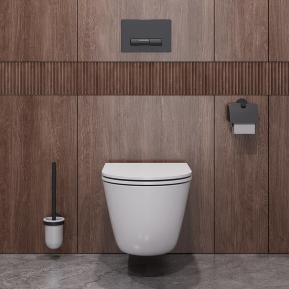 Унитаз подвесной безободковый Cezares Relax-Tor CZR-38088-49-TH-TOR/SC с крышкой микролифт (система смыва Торнадо) - фото 8