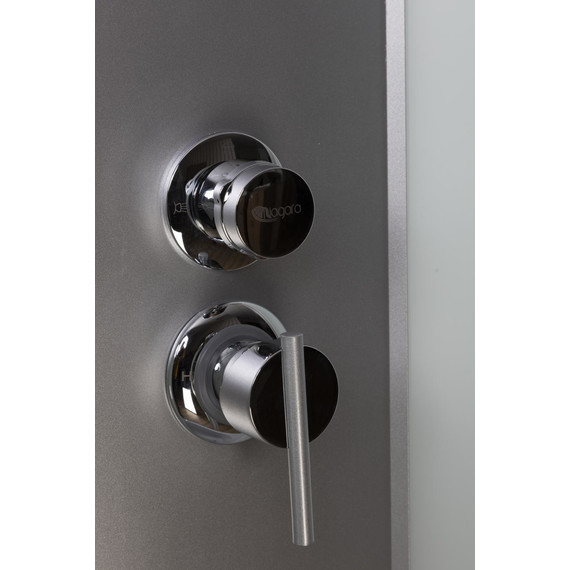 Душевая кабина Niagara Classic 110x80 см NG-33184-14LBKT, серебро/матовое (безсиликоновая сборка) - фото 7