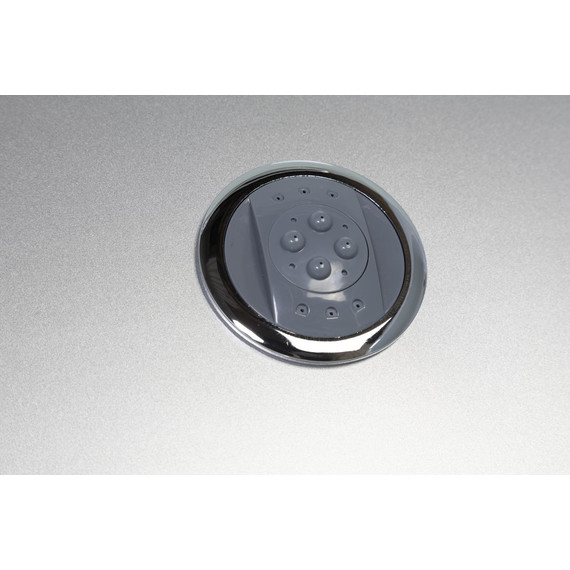 Гидробокс Niagara Classic 100x100 см NG-3502-14BKG, серебро/тонированное (безсиликоновая сборка) - фото 15