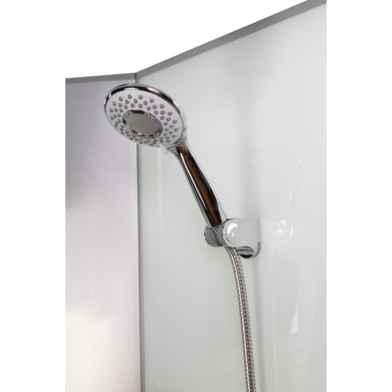 Душевая кабина Niagara Classic 90x70 см NG-43975-14QBK, серебро/матовое (безсиликоновая сборка) - фото 7