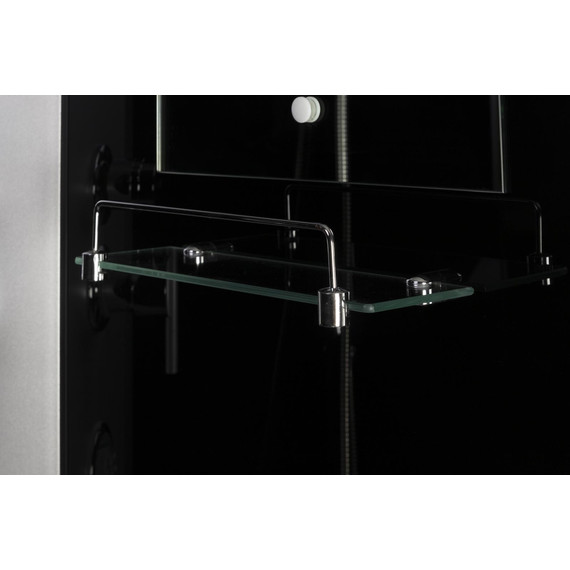 Гидробокс Niagara Classic 120x80 см NG-3512-14RBKG, серебро/тонированное (безсиликоновая сборка) - фото 13