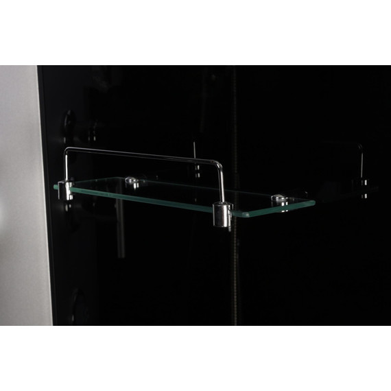 Душевая кабина Niagara Eco 90x90 см NG-4501-14, с мелким поддоном 13см, профиль хром, стекло тонированное (безсиликоновая сборка) - фото 7