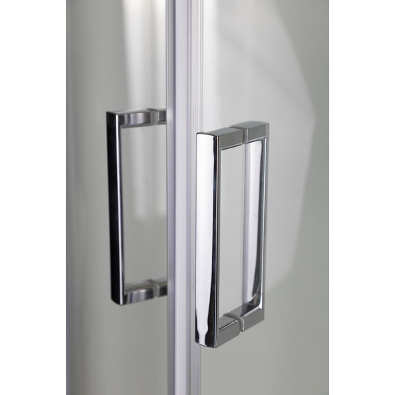 Гидробокс Niagara Premium 100x100 см NG-6002-01G, хром/прозрачное (безсиликоновая сборка) - фото 11