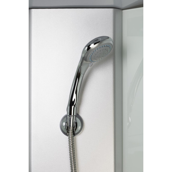 Душевая кабина Niagara Eco 90x90 см E90/13/MT/BK, хром матовый/матовое (безсиликоновая сборка) - фото 5