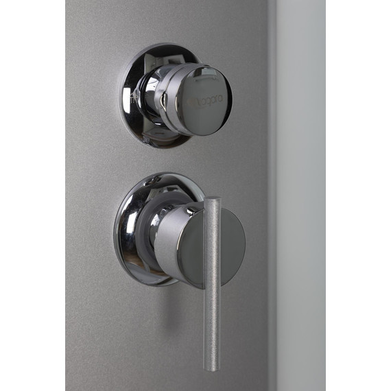 Душевая кабина Niagara Eco 80x80 см E80/40/MT, хром матовый/матовое (безсиликоновая сборка) - фото 8