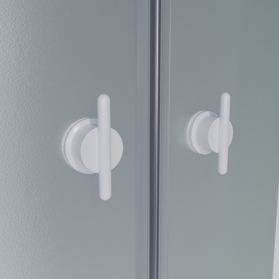 Душевая кабина Niagara Promo 90x90 см P90/13Q/MT/BK, белый/матовое (безсиликоновая сборка) - фото 5