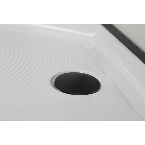 Гидробокс Niagara Premium 100x100 см NG-6902-01G BLACK, матовый черный/тонированное (безсиликоновая сборка) - фото 13