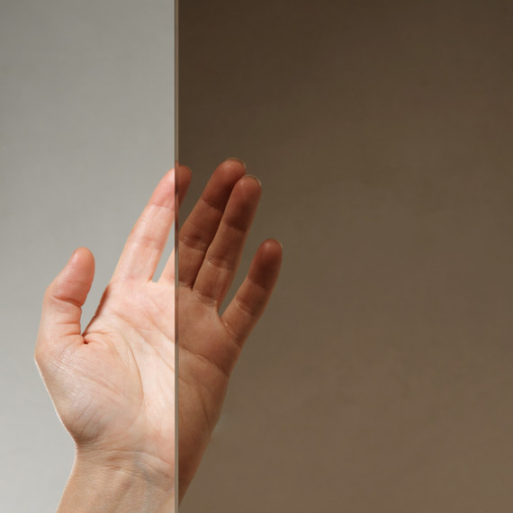 Душевое ограждение Cezares SLIDER-A-2-90/100-BR-GM (90-100)x(90-100) см (стекло 8 мм) оружейная сталь/тонированное - фото 3