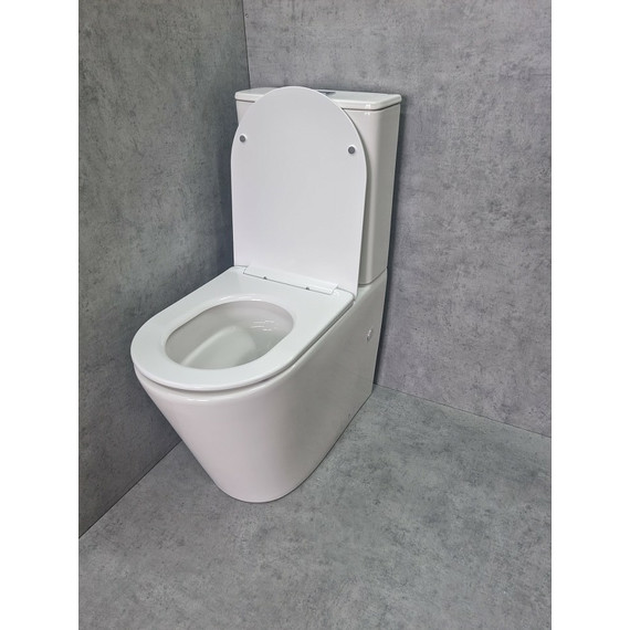 Унитаз-компакт CeramaLux TR2178-1 с крышкой микролифт (система смыва торнадо) - фото 5