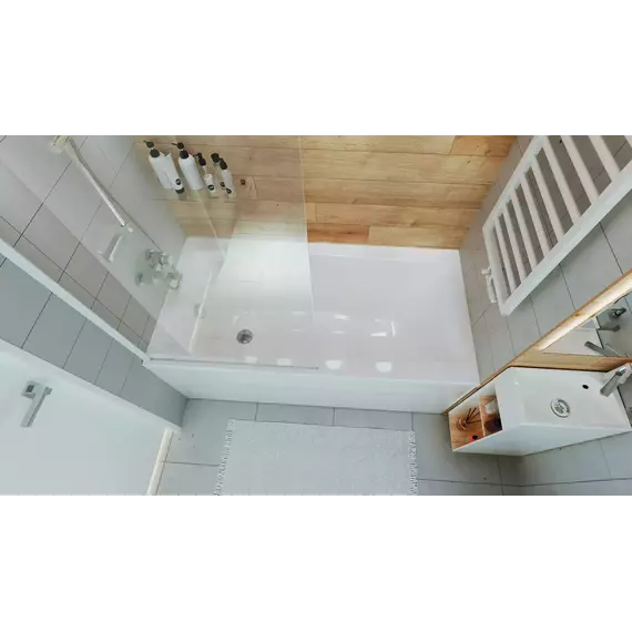 Ванна акриловая 1Marka Viola 150x70 см, Размер - мм: 1500х700 - фото 6