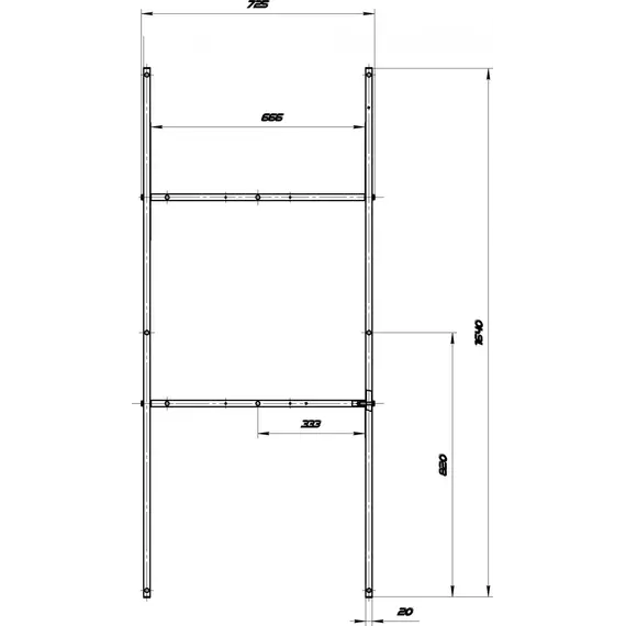 Каркас для ванны 1Marka Pragmatika 193x80 см - фото 2