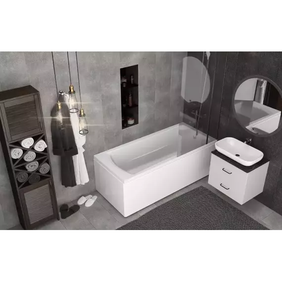 Ванна акриловая 1Marka Prime 180x75 см, Размер - мм: 1800х750 - фото 9