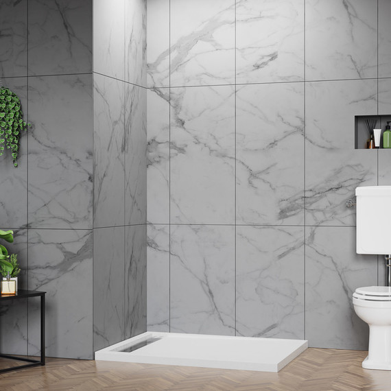 Поддон акриловый BelBagno 100х80 см TRAY-BB-DUE-AH-100/80-4-W0 - фото 3