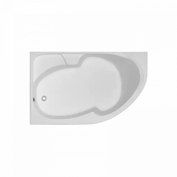 Ванна акриловая 1Marka Diana 170x105 см L, Размер - мм: 1700х1050 - фото 