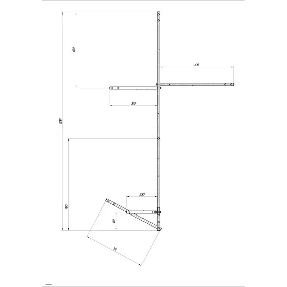 Каркас для ванны 1Marka Gracia 170x100 см - фото 2