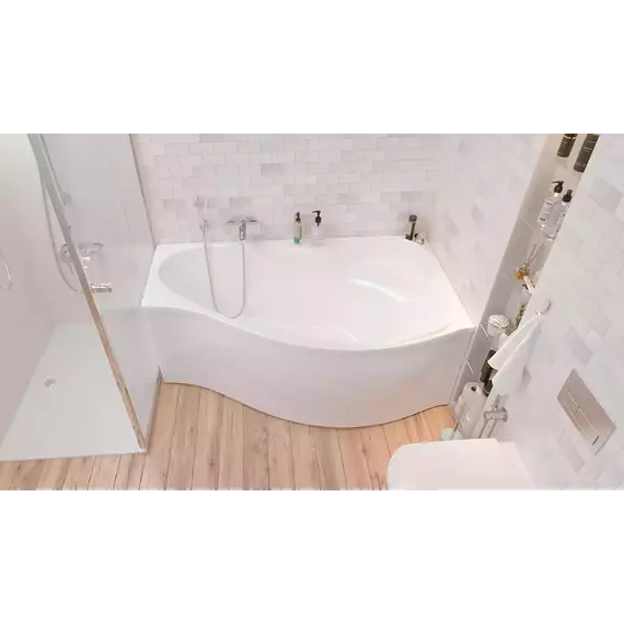 Ванна акриловая 1Marka Gracia 170x100 см R, Размер - мм: 1700х1000 - фото 7