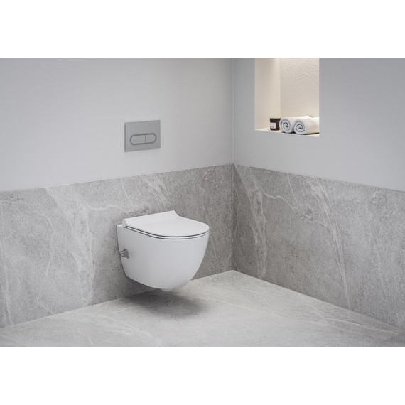 Унитаз-биде подвесной Ravak Uni Chrome RimOff X01912 - фото 6