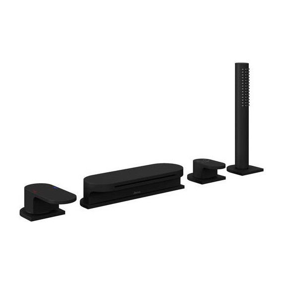 Смеситель для ванны Ravak Chrome 025.20BL X070445, чёрный - фото 