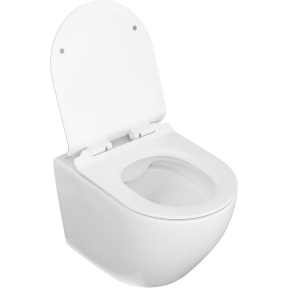 Унитаз подвесной безободковый Mirsant PANDORA Pro УТ000095129 с крышкой Soft-close - фото 6