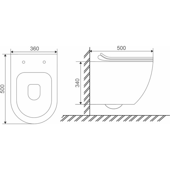 Унитаз подвесной безободковый Mirsant PANDORA Pro УТ000095129 с крышкой Soft-close - фото 8