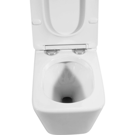 Унитаз подвесной импульсный Mirsant SENS impulse УТ000097619 с крышкой Soft-close - фото 5