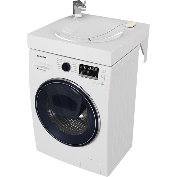 Раковина над стиральной машиной Mirsant Anna 60 см УТ000101254 - фото 10