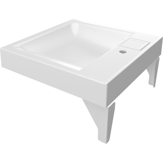 Раковина над стиральной машиной Mirsant Ellen 60 см УТ000101256 - фото 4